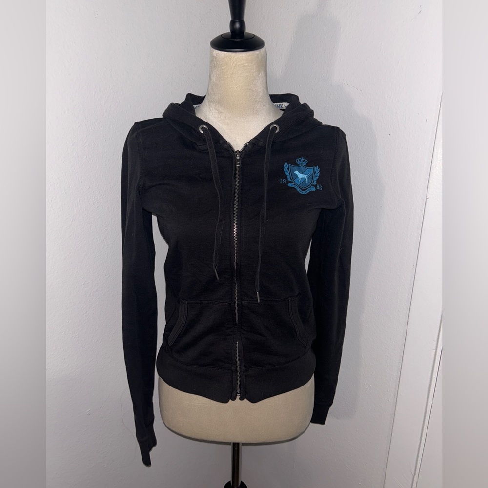 Vintage Victorias Secret Pink Zip Up Hoodie